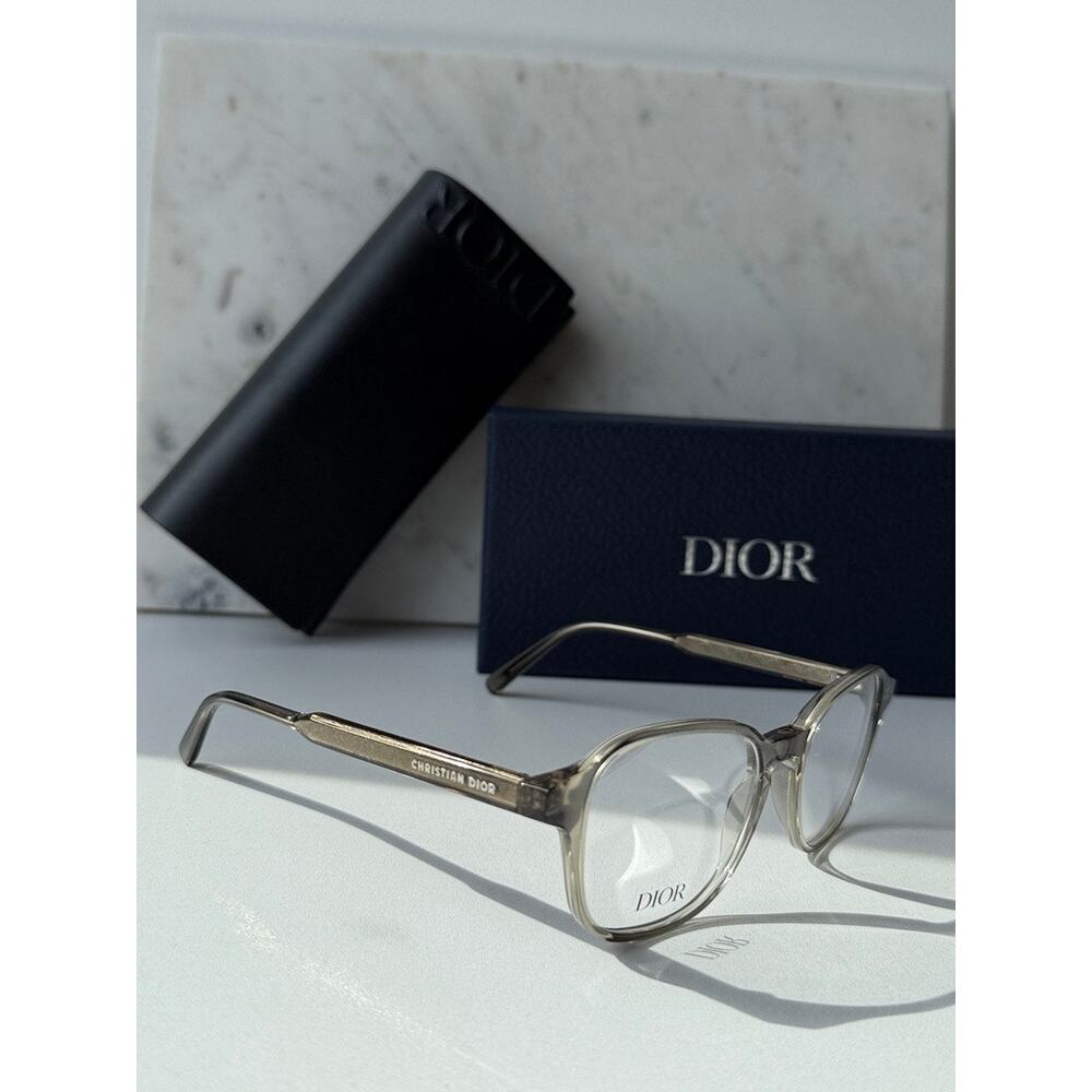 NEW Dior BotanicaO S2I Unisex Eyeglasses Frames in Brown - Picture 4 of 7